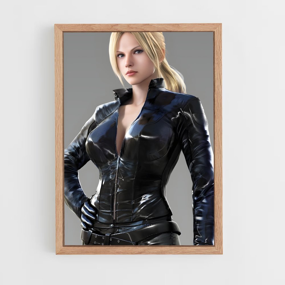 Poster Black Leather Elegance – affiche Tekken (vue 4)